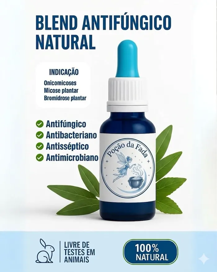 Blend Antifúngico Natural – Poção da Fada