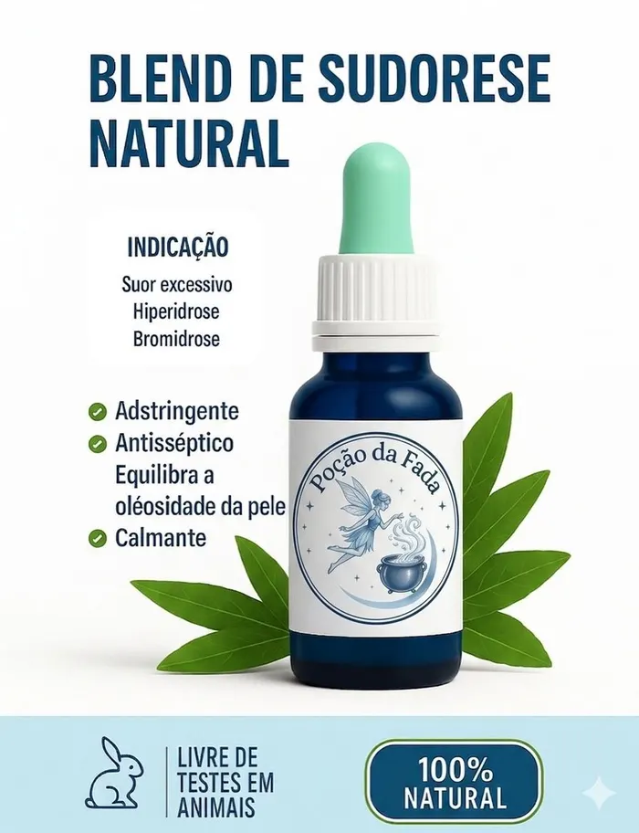 Blend de Sudorese Natural – Poção da Fada