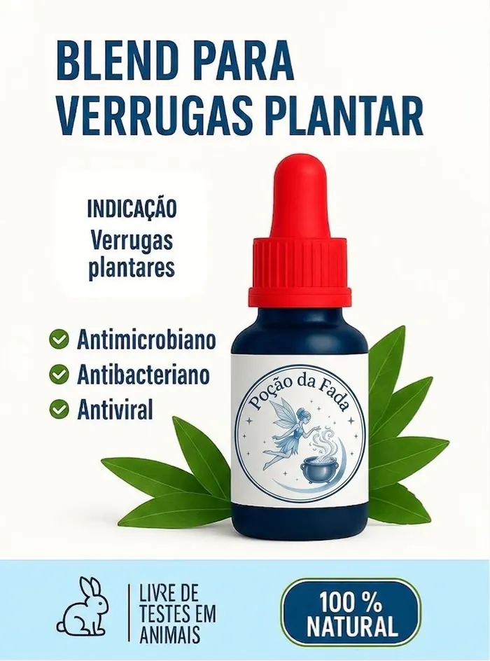 Blend para Verrugas Plantares – Poção da Fada